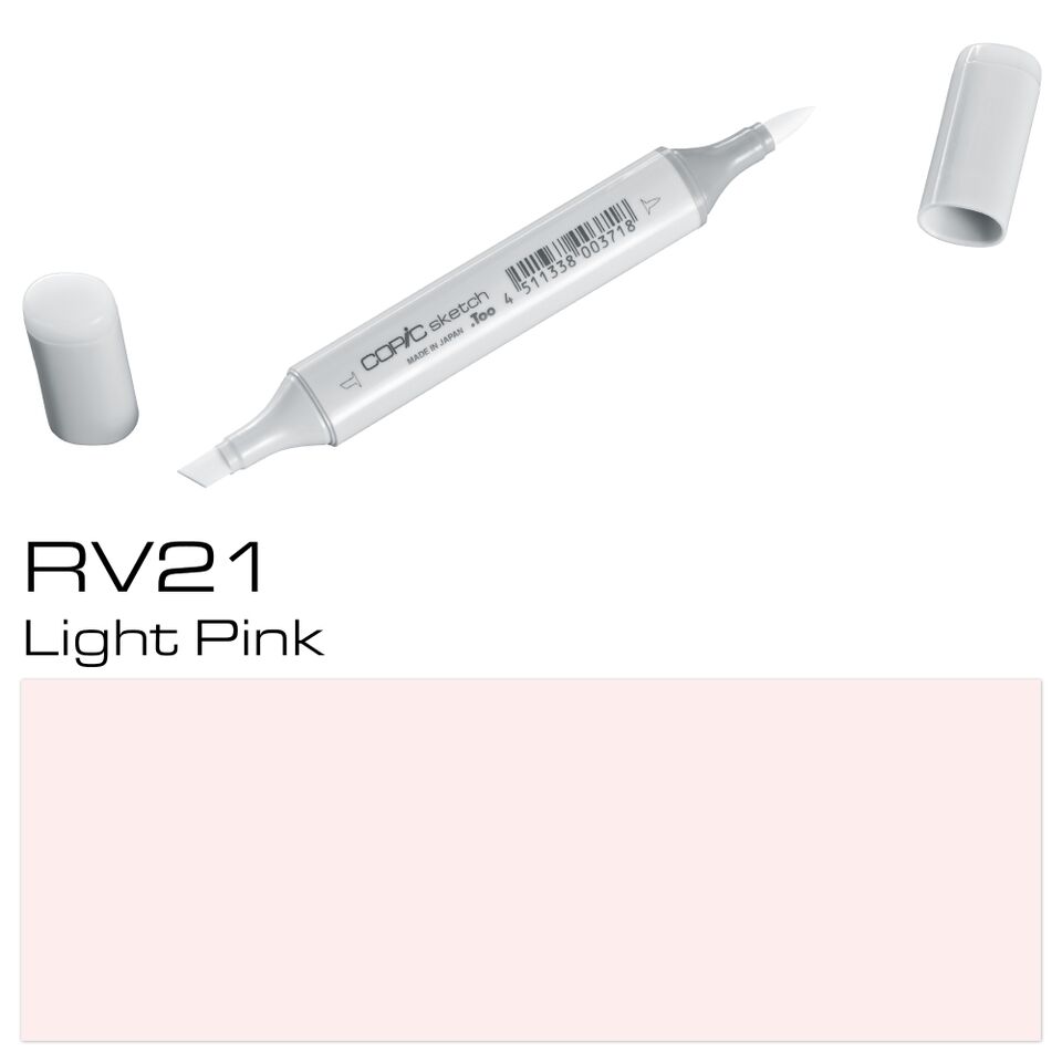 Light Pink RV21 Sketch Marker Copic Spavento Art & Craft